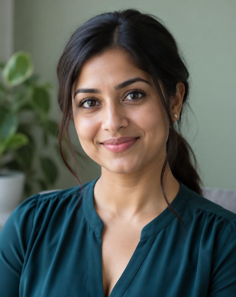 Portrait d’exemple : Priya